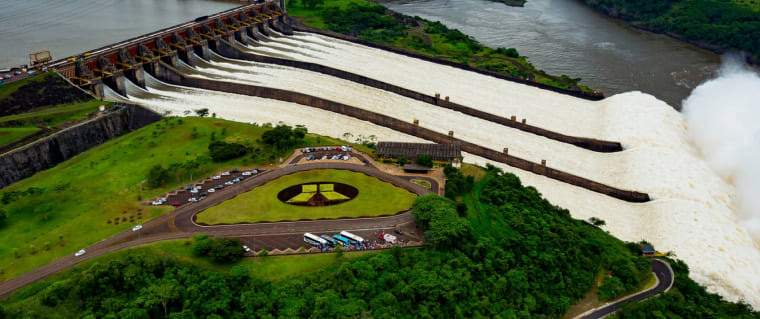 Maior produção mensal da história em Itaipu