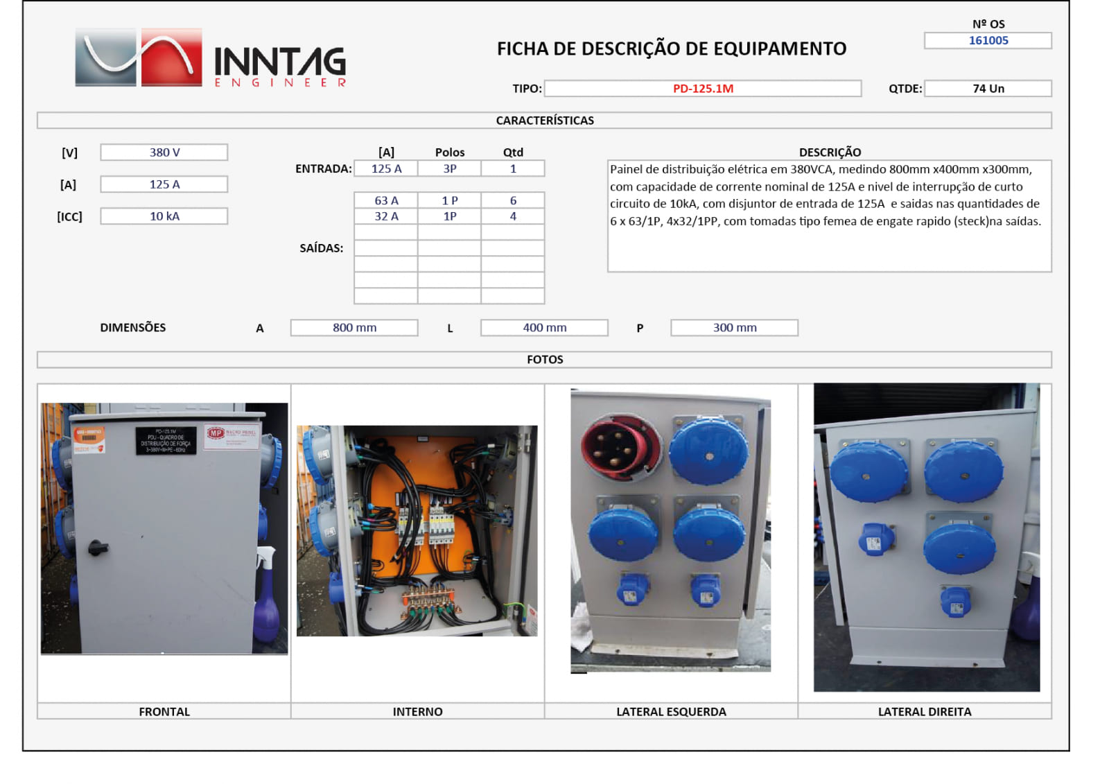 Oferta única de equipamentos usados