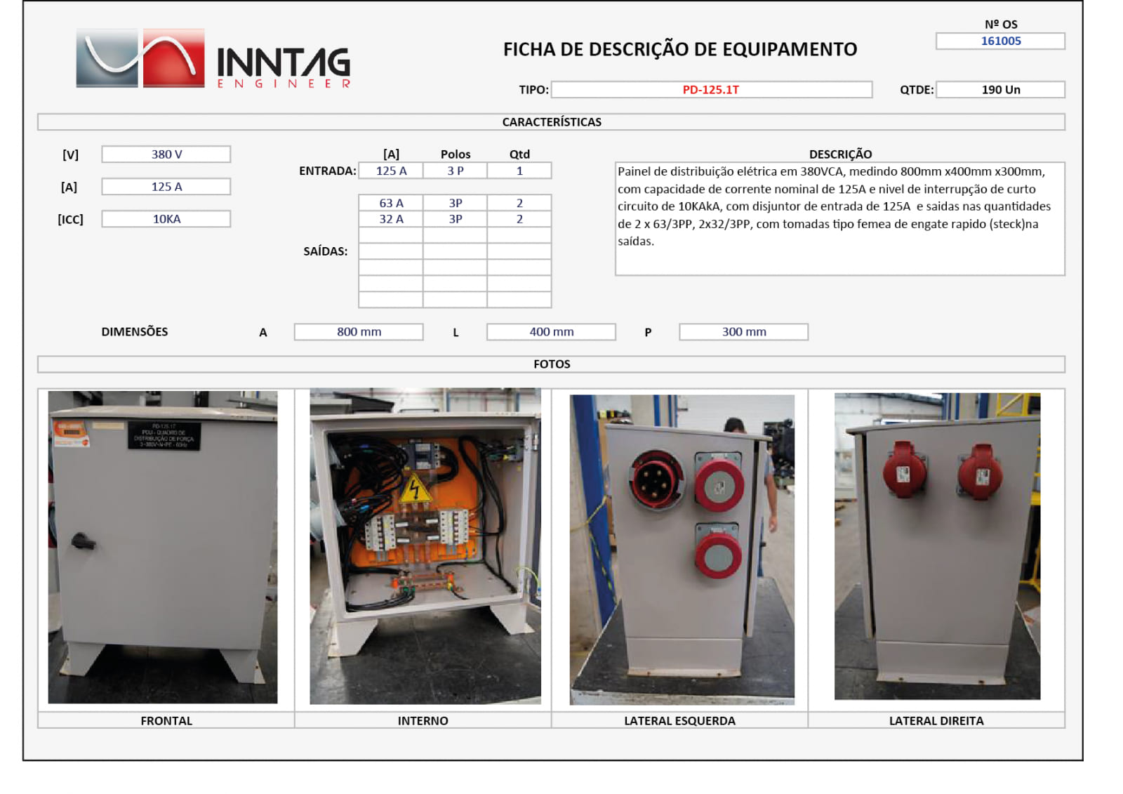 Oferta única de equipamentos usados