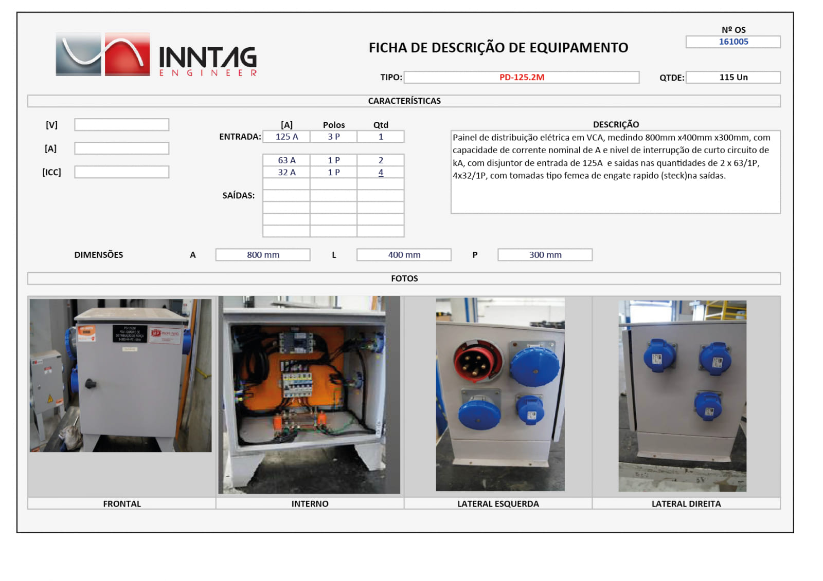 Oferta única de equipamentos usados