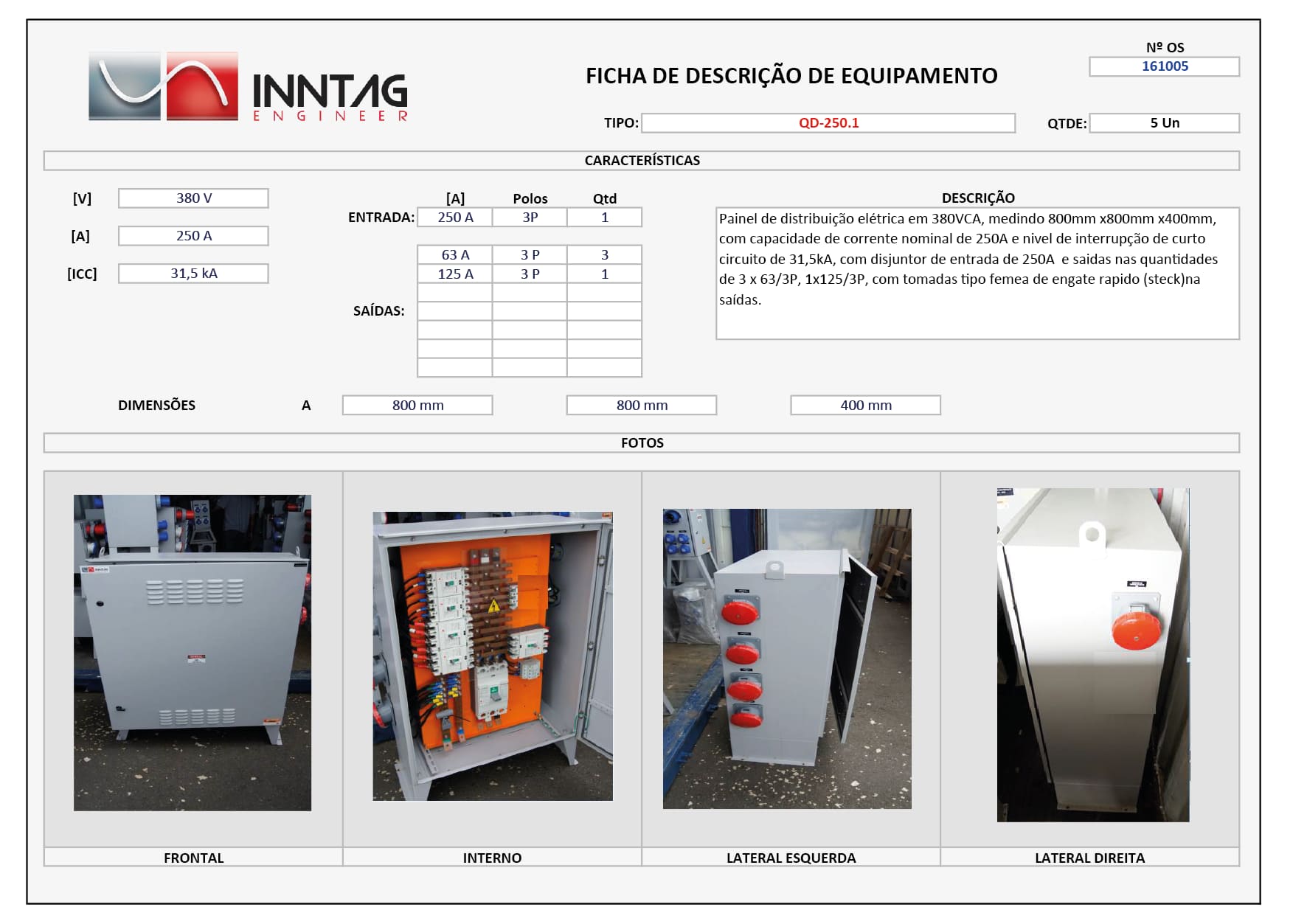 Oferta única de equipamentos usados