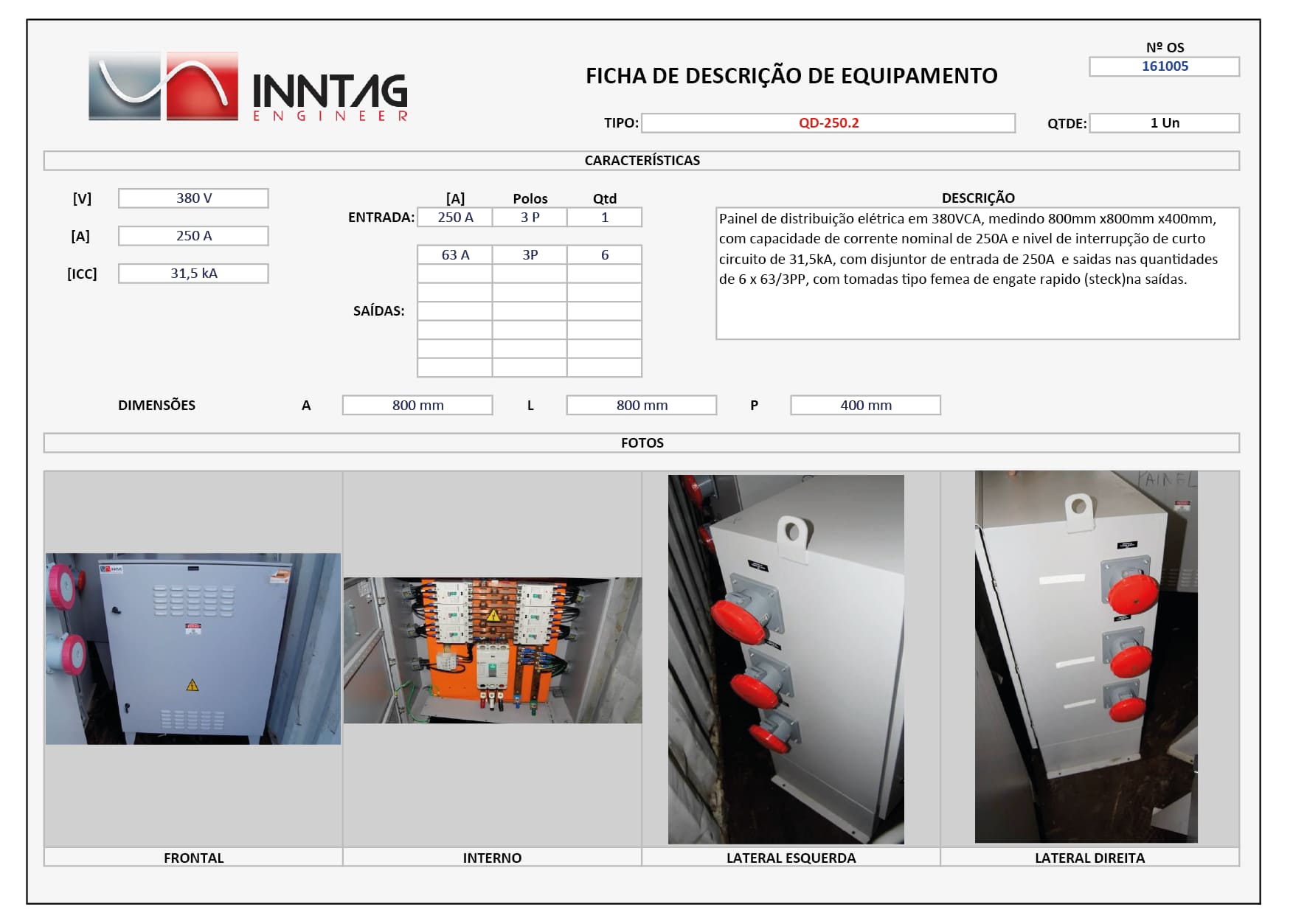 Oferta única de equipamentos usados