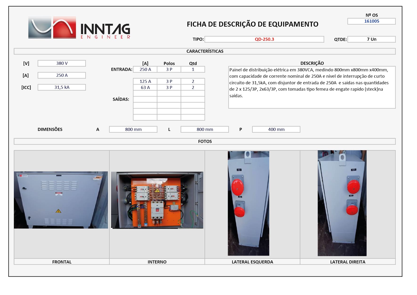 Oferta única de equipamentos usados