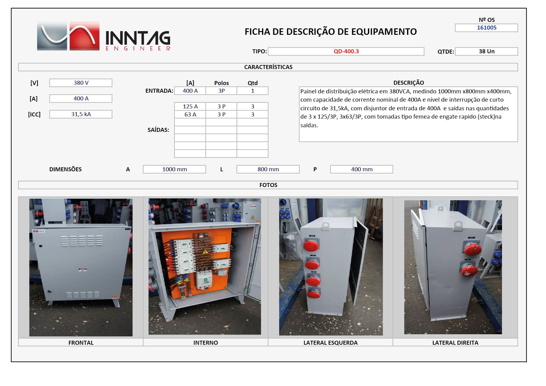 Oferta única de equipamentos usados