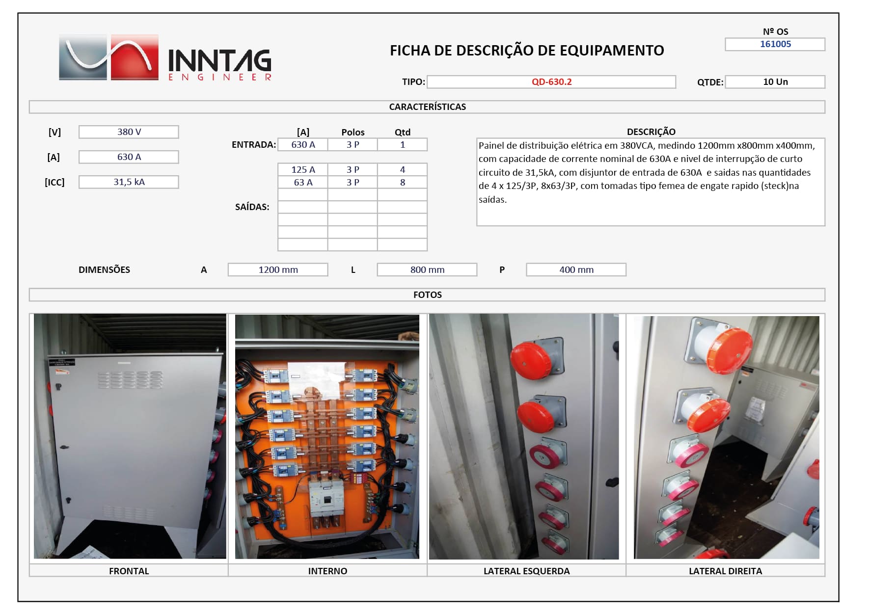 Oferta única de equipamentos usados