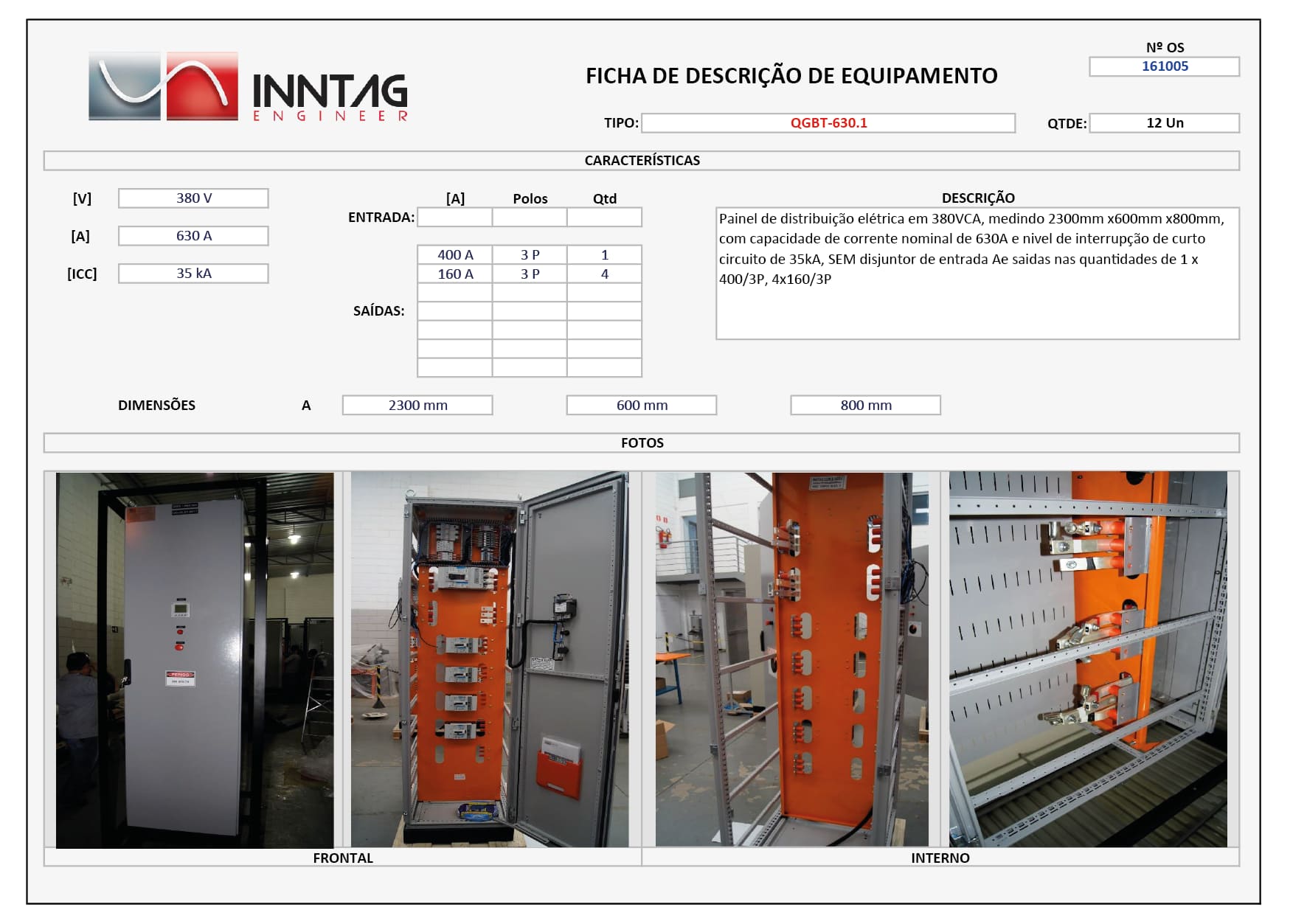 Oferta única de equipamentos usados