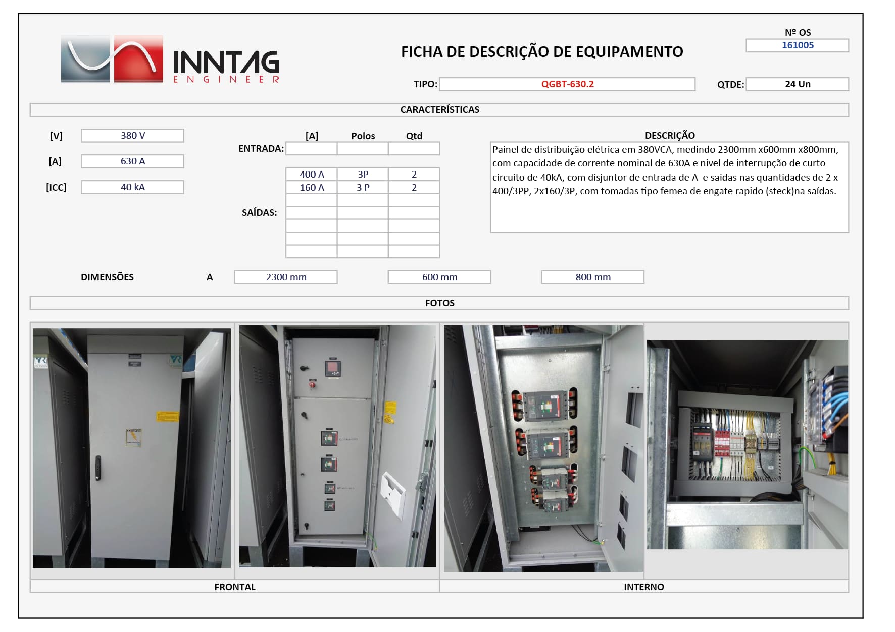 Oferta única de equipamentos usados