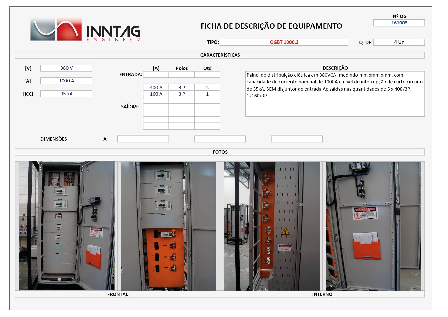 Oferta única de equipamentos usados