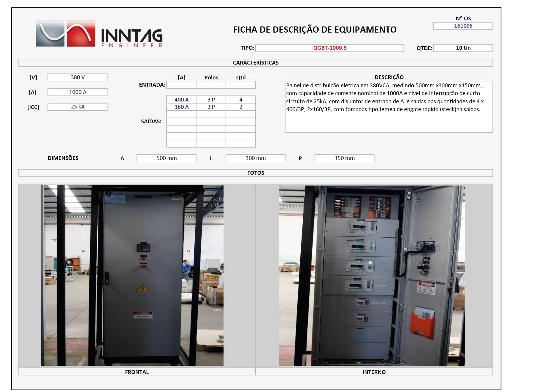 Oferta única de equipamentos usados